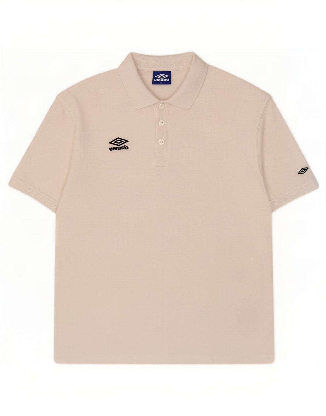 Polo Umbro da uomo XL bianca in poliestere