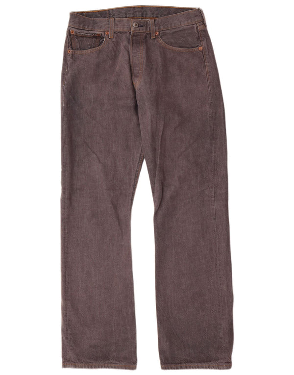 Levi's Uomo 501 Jeans dritti W32 L32 Cotone grigio