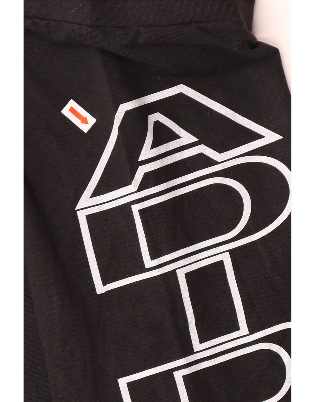 Pantaloncini sportivi grafici da donna ADIDAS UK 18 XL cotone nero