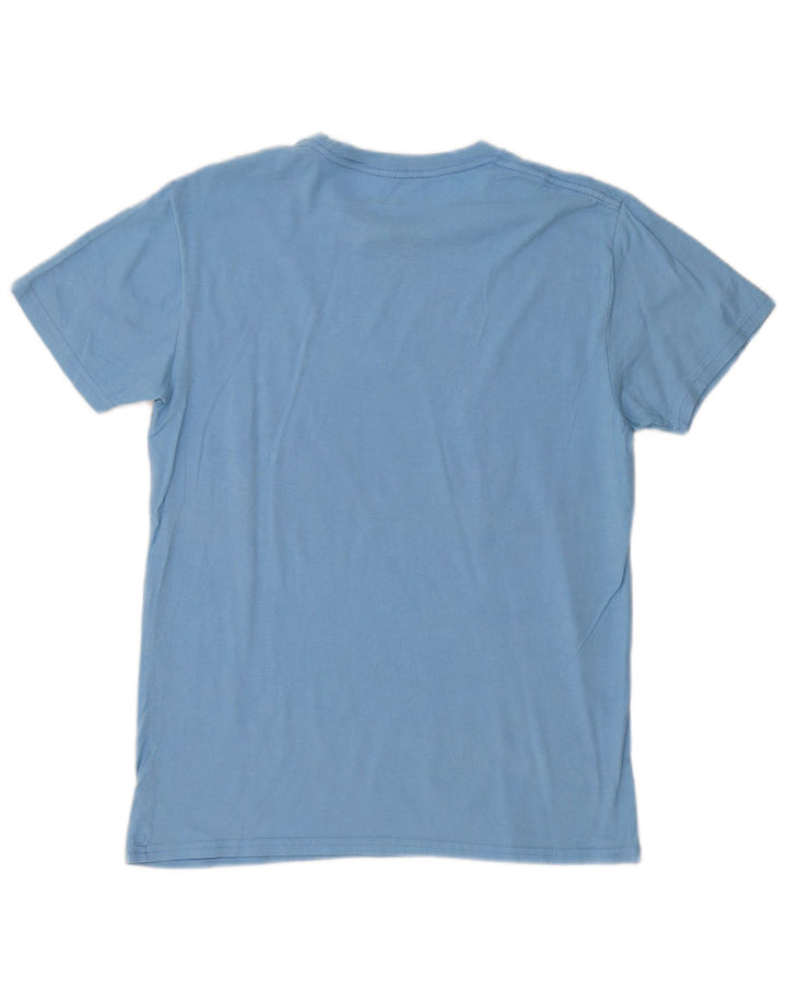 T-shirt grafica da uomo Volcom Top UK 14 cotone blu medio