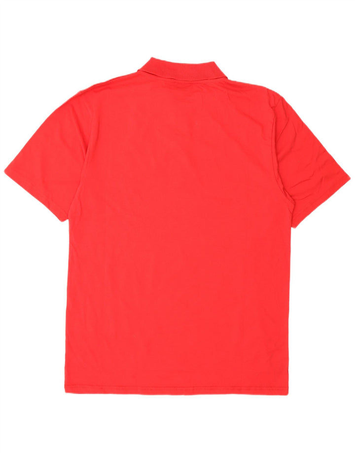 Polo da uomo New Balance grande rossa in cotone