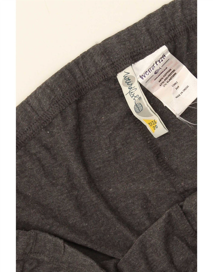 Leggings da donna Weird Fish UK 20 2XL Cotone grigio