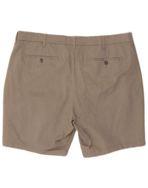 Pantaloncini chino vestibilità regolare da uomo Marks & Spencer 2XL W42 cotone beige