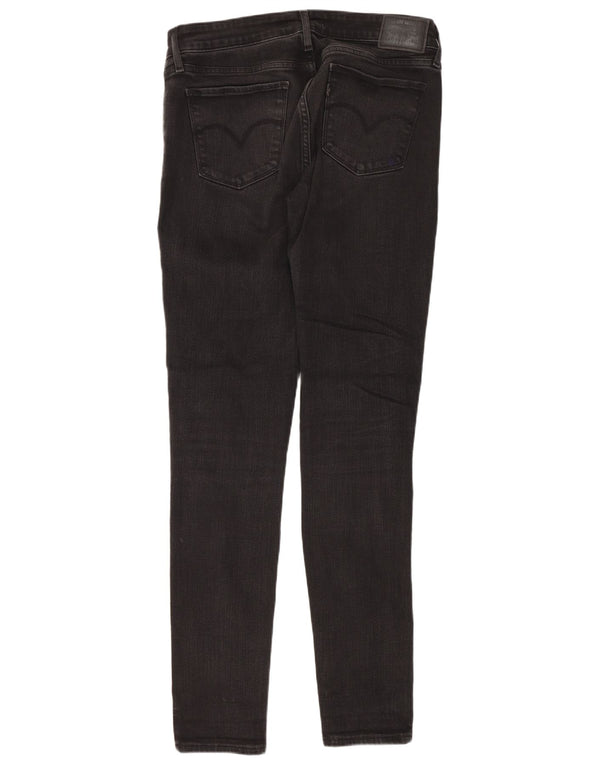 Jeans skinny Levi's 711 da donna W28 L30 cotone nero