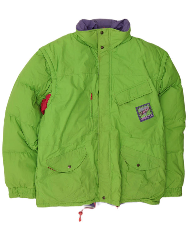 Giacca imbottita reversibile da uomo di MC Kee UK 42 XL Verde