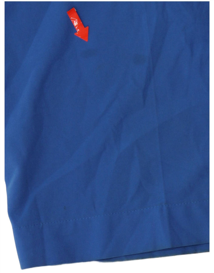 Pantaloncini chino da uomo Adidas W34 Large blu in poliestere