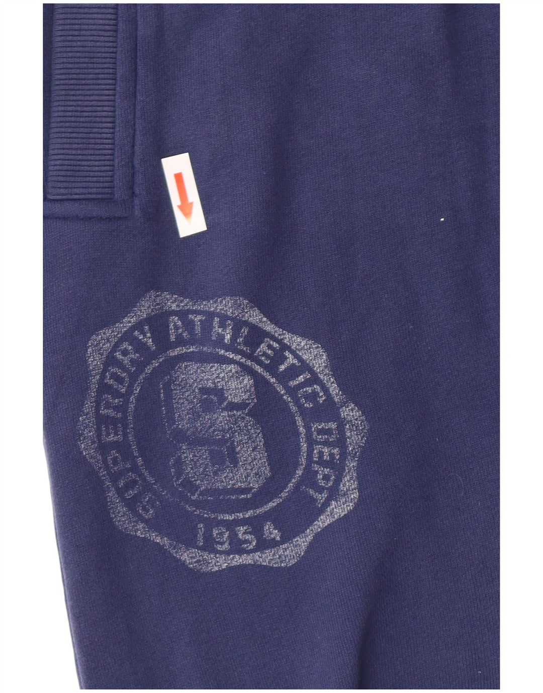 Pantaloni da tuta da uomo con grafica Superdry Joggers Small in cotone blu
