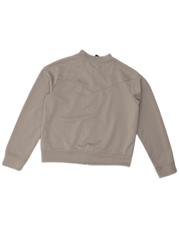 Giacca da tuta NIKE da bambina, vestibilità ampia, 13-14 anni, XL, colore grigio