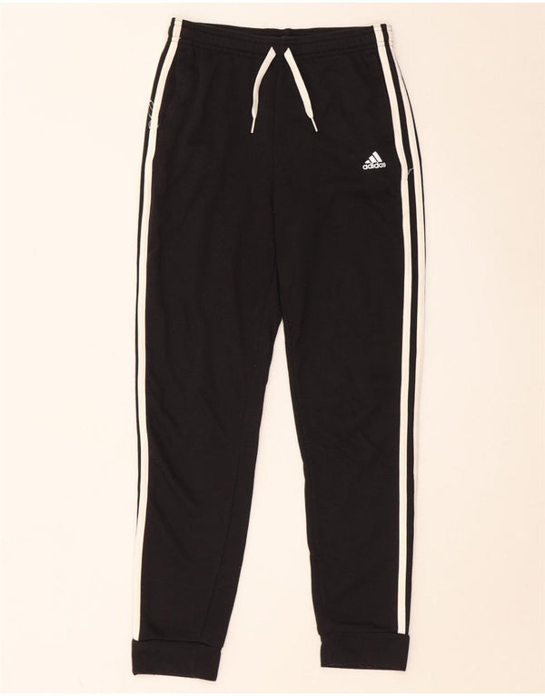 Pantaloni della tuta da ragazzo Adidas Joggers 11-12 anni in cotone nero