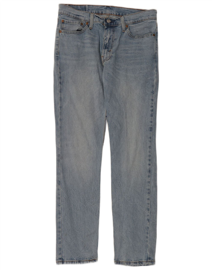 Levi's Uomo 511 Slim Jeans W32 L32 Cotone Blu