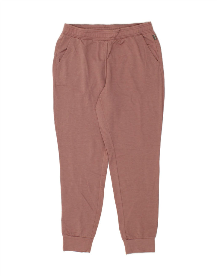 EDDIE BAUER Womens Tracksuit Trousers Joggers UK 14 Medium  Pink Polyester Vintage Eddie Bauer and Second-Hand Eddie Bauer from Messina Hembry 
