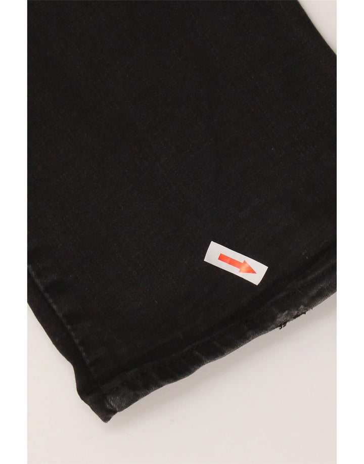 LEVI'S Jeans da donna 725 a vita alta bootcut W25 L32 cotone nero