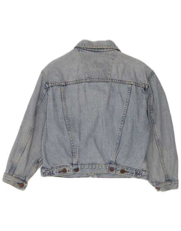 Giacca Jeans Uniforme Ragazzi 7-8 Anni Cotone Blu