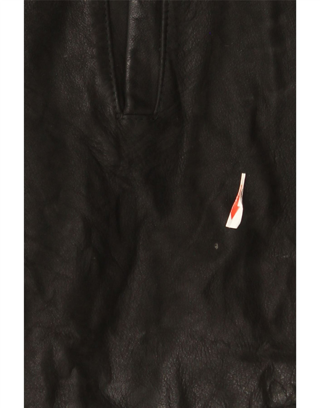 Desi Giacca in pelle doppiopetto da uomo UK 42 XL Pelle nera