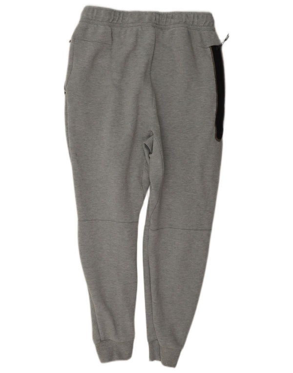 Pantaloni da tuta da uomo Nike Joggers piccoli in cotone chiazzato grigio
