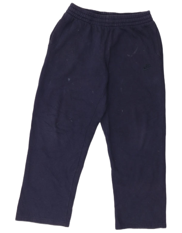 Pantaloni da tuta da uomo Nike Large in cotone blu navy