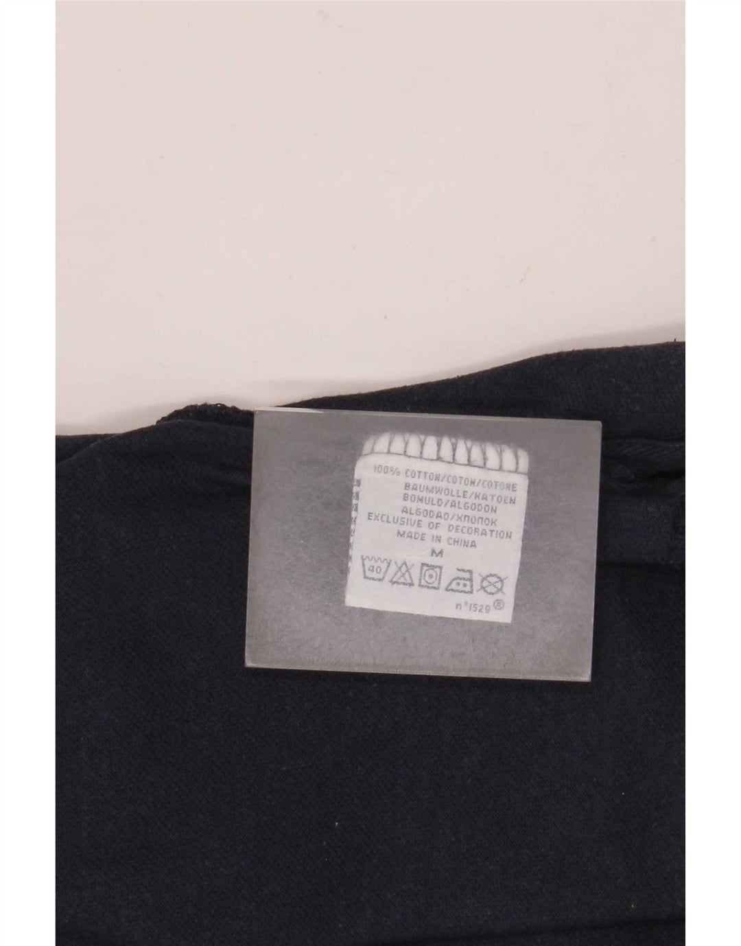 Polo da uomo Fred Perry in cotone blu navy medio