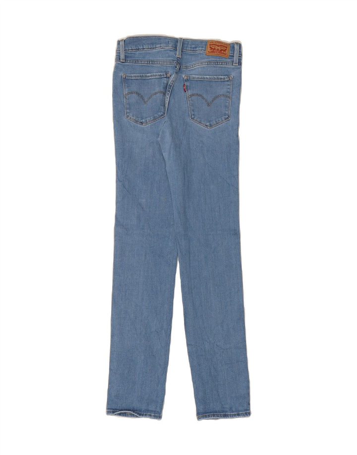LEVI'S Womens 312 Shaping Slim Jeans W27 L31 Blue Cotton Vintage Levi's and Second-Hand Levi's from Messina Hembry 
