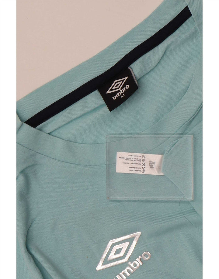 T-shirt da donna Umbro Top UK 14 cotone blu medio