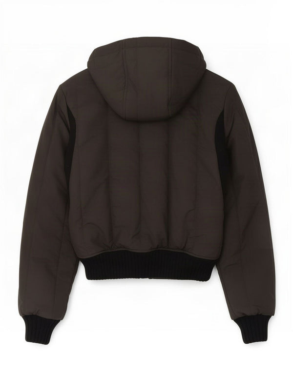 Giacca a vento con cappuccio da donna Refrigiwear UK 8 Small Poliestere grigio