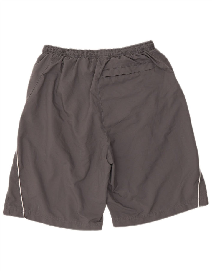 Pantaloncini sportivi da uomo NIKE in poliestere grigio medio