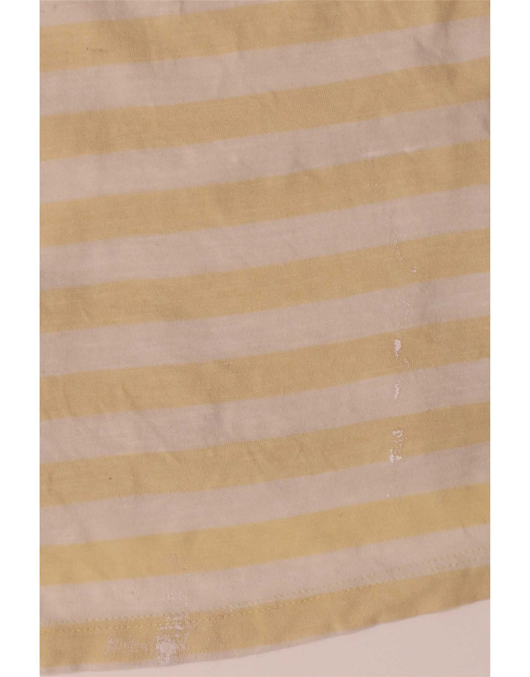 T-shirt da uomo Jack & Jones Top in cotone a righe gialle medie