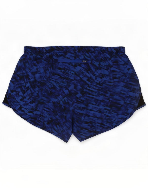 Pantaloncini sportivi Nike da donna UK 14 Medium Blue Geometric Sports