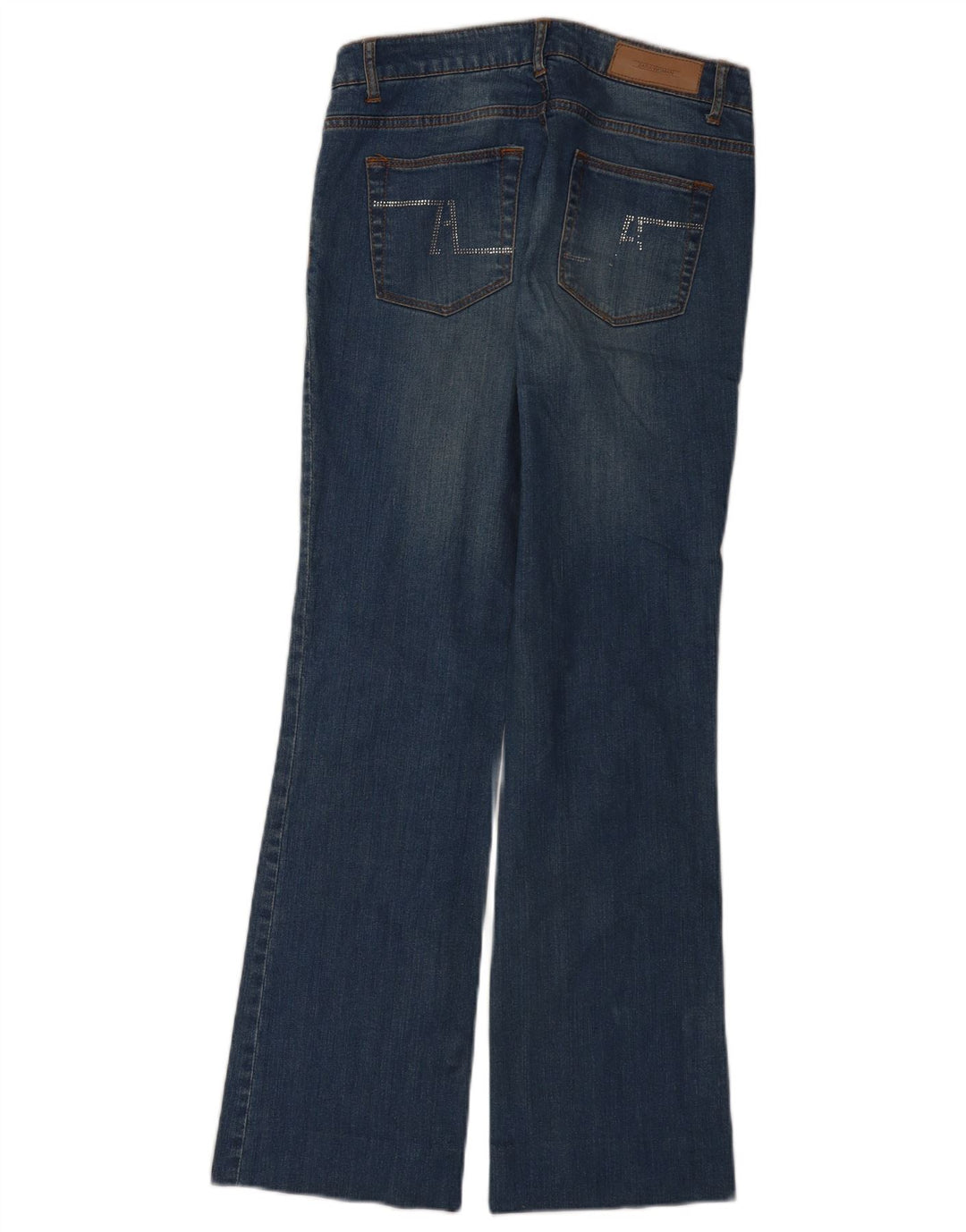 Jeans Bootcut da donna Zara EU 40 medio W30 L30 cotone blu