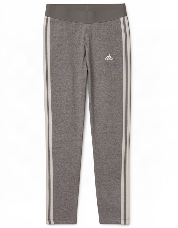 Leggings Adidas da donna UK 8/10 piccolo cotone grigio