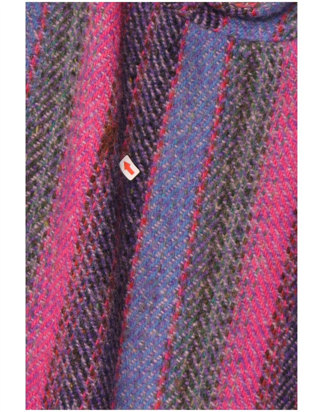 Cappotto a mantella da donna Jimmy Hourihan Taglia unica Classico a righe multicolore