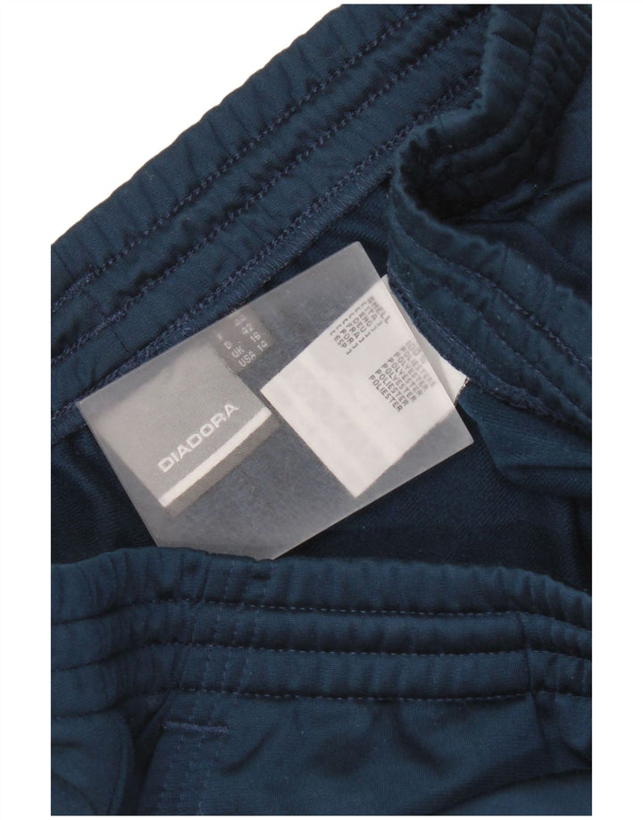 Pantaloni da tuta da donna Diadora UK 16 Large Blu Navy Poliestere