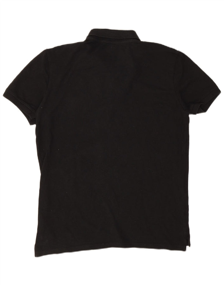 Polo da uomo Jack Wills grande in cotone nero
