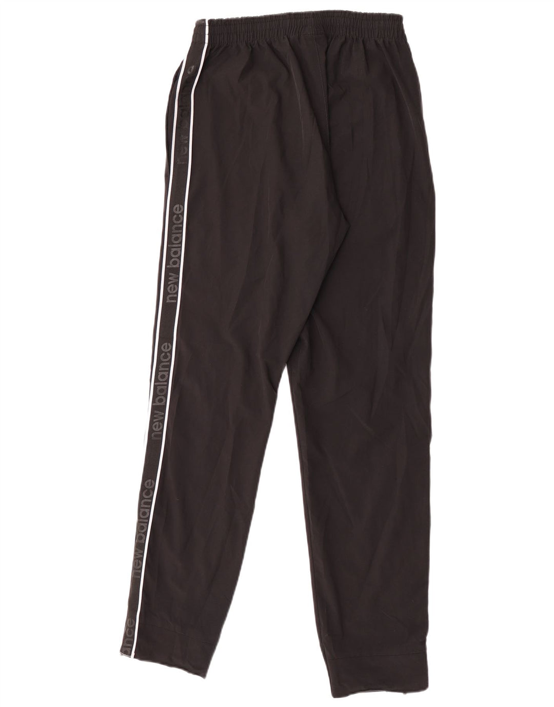 New Balance Pantaloni da tuta da uomo con grafica Joggers piccoli in poliestere nero