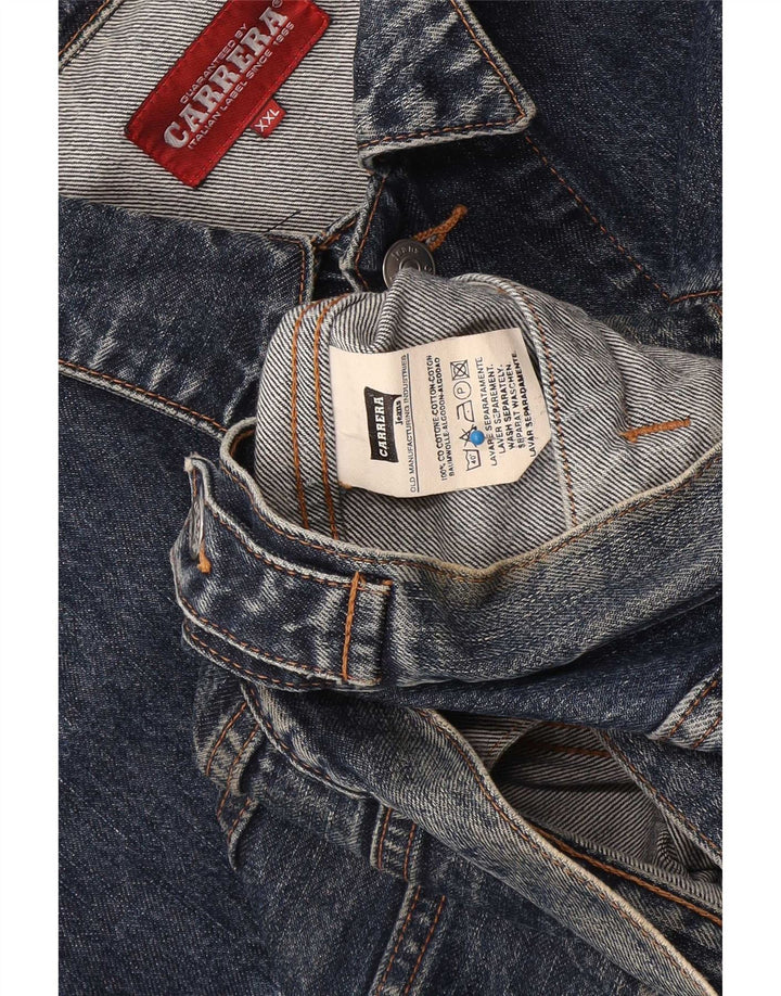 Giacca di jeans da uomo Carrera UK 44 2XL Cotone blu