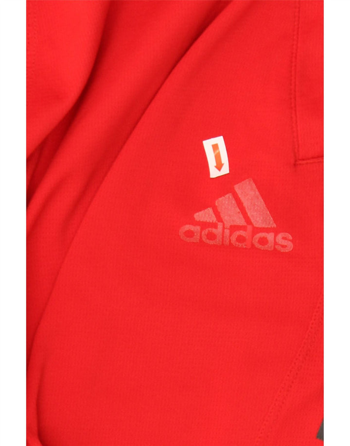 Pantaloncini sportivi Adidas Aeroready da uomo di grandi dimensioni in poliestere rosso
