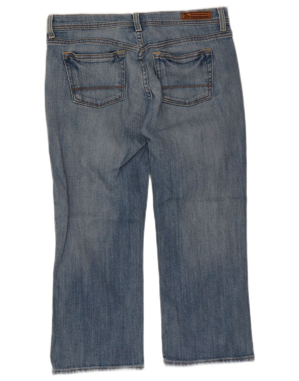 Jeans Capri Crop da donna Ralph Lauren US 4 Small W30 L21 Cotone blu