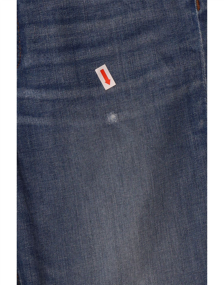 J. CREW Jeans corti Billie Demi Bootcut da donna W27 L25 cotone blu