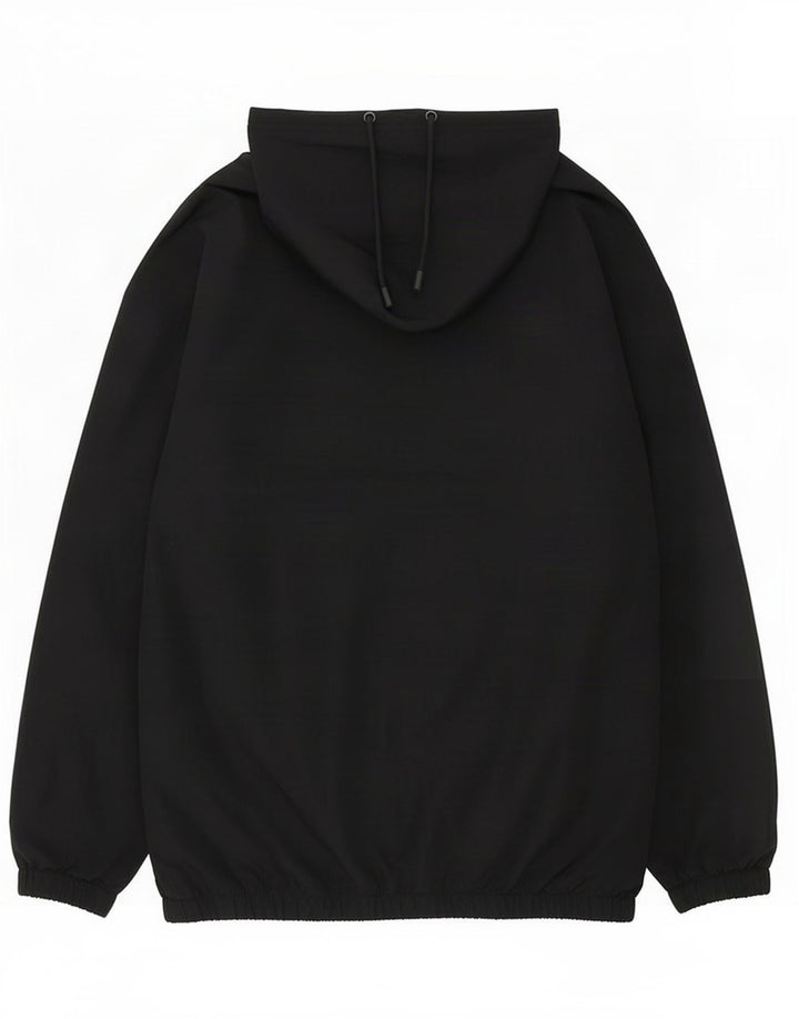 Giacca antipioggia con cappuccio grafica da ragazzo Under Armour 13-14 anni in poliestere nero