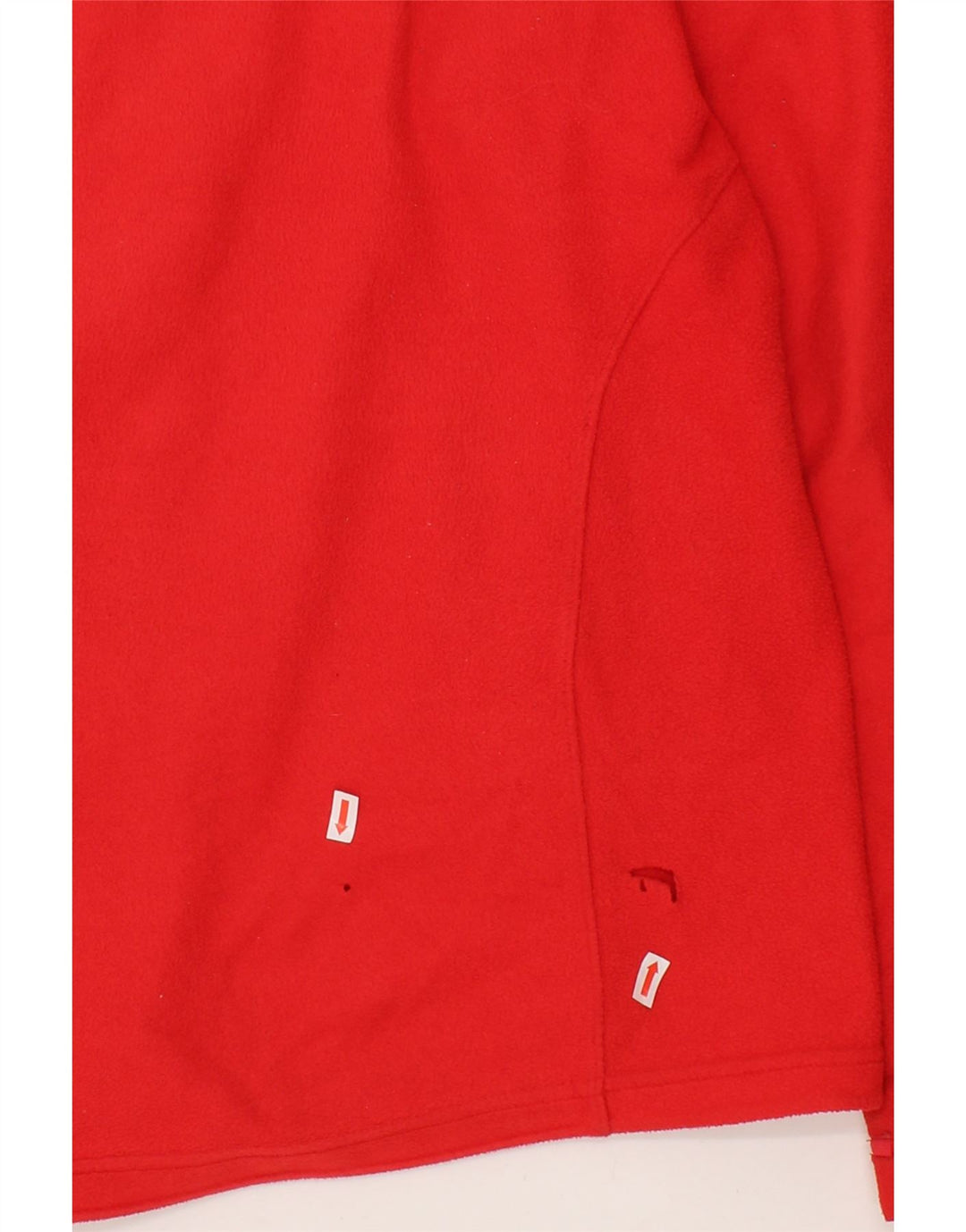 JACK WILLS Womens Fleece Jacket UK 48 2XL Red Polyester Vintage Jack Wills and Second-Hand Jack Wills from Messina Hembry 