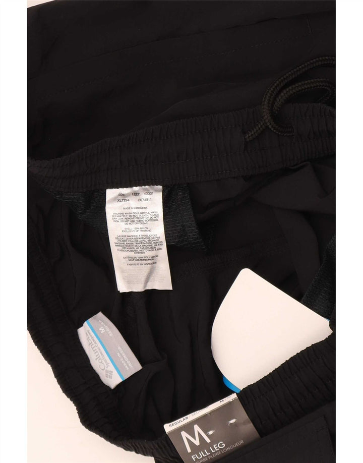 Pantaloni da tuta Columbia Cargo da uomo, vestibilità comoda, pantaloni da jogging, colore medio nero