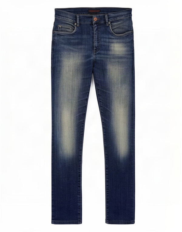 Jeans Slim Uomo Trussardi W31 L30 Blu Cotone
