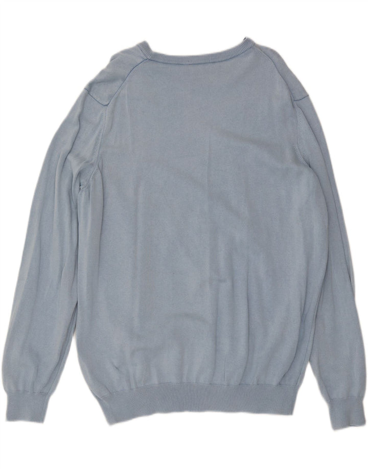Maglione maglione girocollo da uomo Timberland 2XL cotone blu