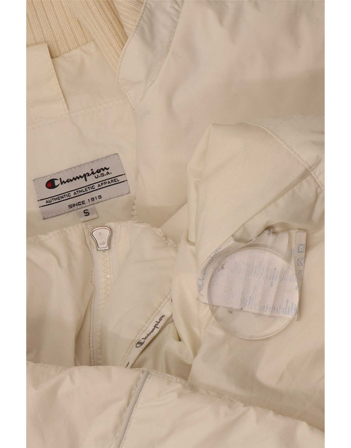 Giacca imbottita da donna Champion UK 10 Small Bianco Poliammide