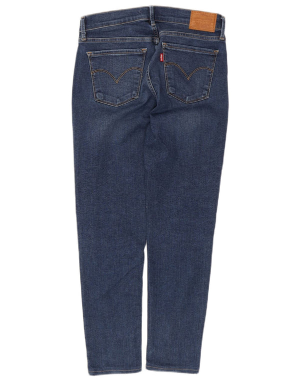 Levi's Jeans 710 Crop Super Skinny da Donna W28 L25 Cotone Blu