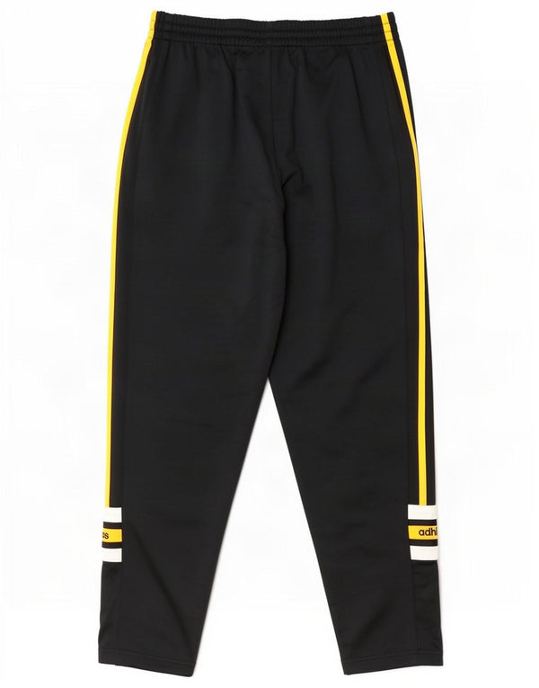 Pantaloni da tuta con grafica Adidas da uomo Joggers UK 38/40 Medium Nero