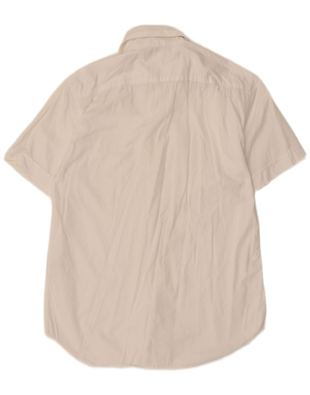 Camicia a maniche corte da uomo Gas Small in cotone bianco