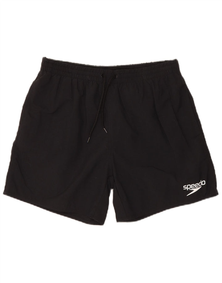 Pantaloncini da bagno da uomo Speedo medio nero in poliammide