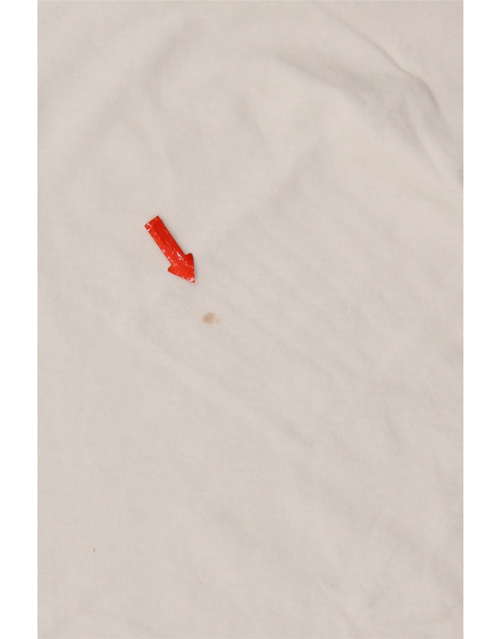 T-shirt Zara da donna Top UK 10 piccola bianca