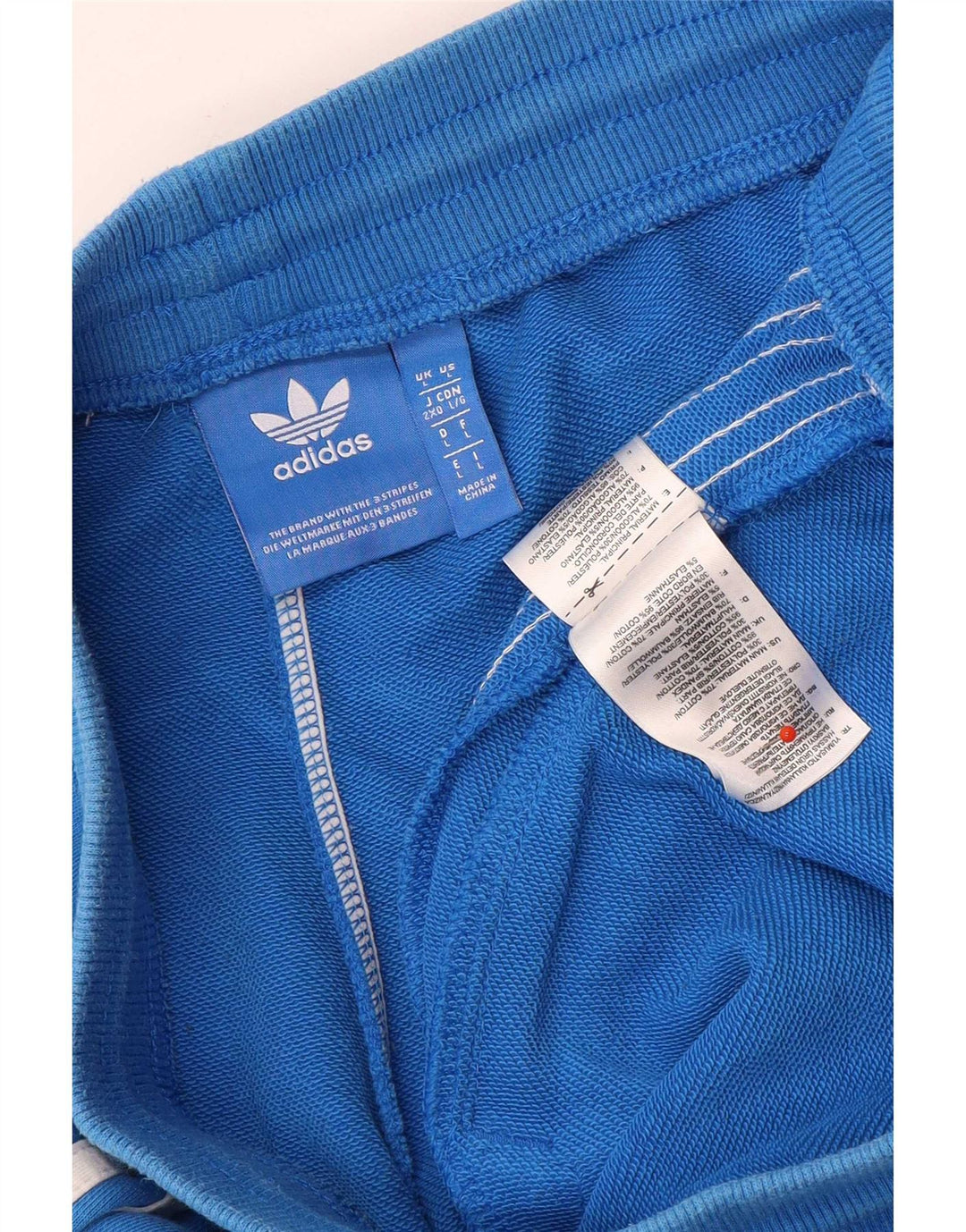 Pantaloni da tuta da uomo Adidas Joggers grandi in cotone blu
