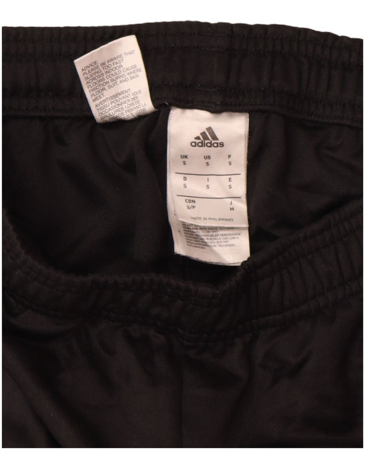Pantaloni da tuta da uomo Adidas Small neri in poliestere